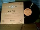 Bach Art of the Fugue Scherchen  Decca LXT 2503-2505