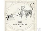 DEF LEPPARD -  VERY RARE RED LABEL EP  1978