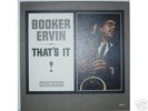 Booker Ervin - That's It - Candid 8014  MONO LP MINT-