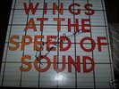 Paul McCartney signed Wings at the Speed of Sound LP