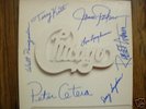 CHICAGO AT CARNEGIE HALL RARE SIGNED AUTOGRAPH VINYL LP