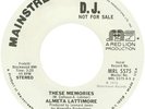 ALMETA LATTIMORE These Memories Modern Soul 45 Rare