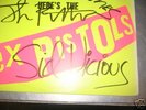 sex pistols sid vicious nmtb  signed byall  band &sid