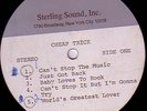 CHEAP TRICK acetate of ALL SHOOK UP LP diff song titles