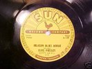 ELVIS PRESLEY : ORGINAL SUN SCHELLACK-MILCOW BLUES BOOG