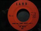RARE funk 45 Impacts on Land good old funky feelin' VG+