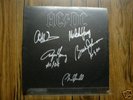 AC / DC ANGUS YOUNG AUTOGRAPH SIGNED VINYL LP BLACK