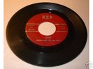 Early Ronnie Dio Red Caps 45 RPM Record, LOVER, REB 105