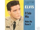 Elvis seltene deutsche '45 mit Jahreshülle 1960