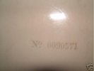 BEATLES* 1968 WHITE ALBUM *MONO* No. 0090571 *COMPLETE*