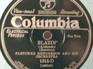 11) 78 RPM FLETCHER HENDERSON ORCH COLUMBIA 1913-D