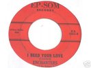 RARE DOO WOP - THE ENCHANTERS ON EP-SOM