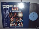 KINKS / Live at Kelvin Hall* Japan Rare LP + OBI & DIF