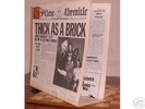 JETHRO TULL:LP-THICK AS..-ORIGINALE ITALY+GIORNALE