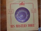 ELVIS PRESLEY HMV '45' BLUE SUEDE SHOES original