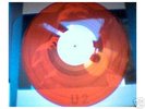 U2 PRIDE UK RED VINYL LP
