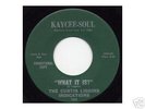 rare soul funk 45 CURTIS LIGGINS : What It Is? KAYCEE