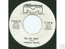 KARMELLO BROOKS - TELL ME BABY - Rare Northern Soul 45