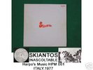 RARE ..1st SKIANTOS LP INASCOLTABLE ITALIAN PUNK 1977