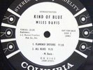 Miles Davis KIND OF BLUE Rare WHITE LABEL  6 eye stereo