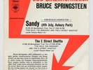 very rare promo 45 RPM BRUCE SPRINGSTEEN Sandy