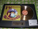 jimi Hendrix 24 karat gold record 