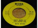Belita Woods NORTHERN SOUL 45 That's When I'll Stop Lov