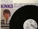 THE KINKS Kinda Kinks 1965 White Label Promo MONO LP