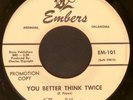THE ALLUSIONS 1965 CRUDE TEEN OK GARAGE PUNK DEMO 45