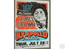 James Brown, SIGNED BY BROWN, Apollo 1966, RARE