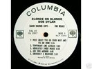 BOB DYLAN BLONDE ON BLONDE RARE WHITE LABEL PROMO MONO