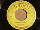 ELVIS PRESLEY  SUN 4 DIFF 45S SUPER CLEAN  RARE CHANCE