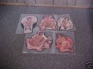 Rare/Sexy/Nude--SET of 5 FANTASY SHAPED PICTURE DISCS