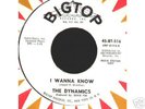 THE DYNAMICS 45 Northern Soul Big Top Promo Label