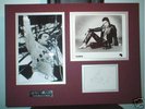 FREDDIE MERCURY QUEEN SIGNED PHOTO DISPLAY PRESENTATION
