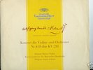 VIOLIN  MARTZY MOZART DGG 16119 LP TULIP 1st pr