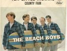 BEACH BOYS-  RARE PICTURE SLEEVE WITH 45 - COUNTY FAIR