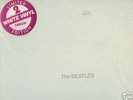  THE BEATLES WHITE ALBUM WHITE VINYL RECORD