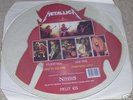 METALLICA JUMP IN THE FIRE/ UNCUT SHAPE PICTURE DISC