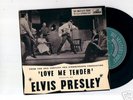 ELVIS PRESLEY 7'' EP LOVE ME TENDER HMV VERY RARE