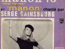 RARE SERGE GAINSBOURG PSYCH / SITAR OST PS : MANON 70