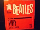 Beatles WHY CRY FOR A SHADOW   45 & PS NM-   RARE
