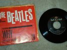 BEATLES WHY / CRY FOR A SHADOW 45 & SLEEVE RARE VG++ NR