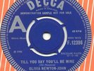 OLIVIA NEWTON-JOHN*TILL YOU SAY YOU'LL BE MINE*DEMO*45