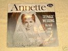HTF ANNETTE 1963 45 & PICTURE SLEEVE TEENAGE WEDDING