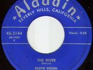 KILLER RARE BLUES 45 FLOYD DIXON-THE RIVER-Aladdin3144