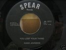 funk 45 Hank Johnson SPEAR rare orig Detroit soul VG+