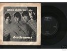 JOHN'S CHILDREN Desdemona 1967 UK Picture Sleeve