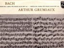 BACH partitas+sonatas GRUMIAUX violin solo 3 sep. LP