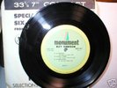 Roy Orbison Special Promo EP with PS Monument MSP 003